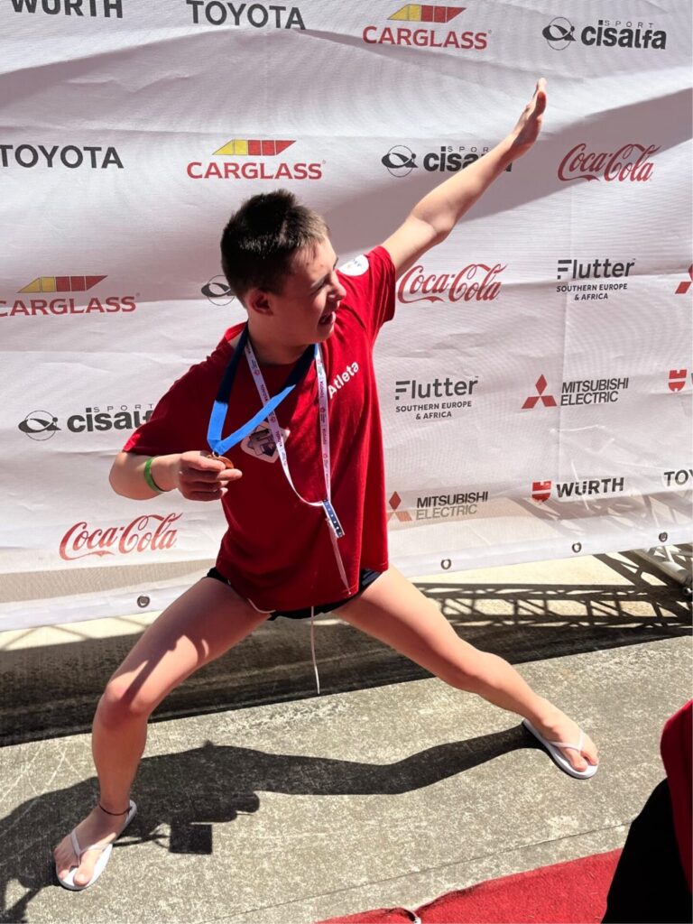 I ragazzi agli Special Olympics ()
