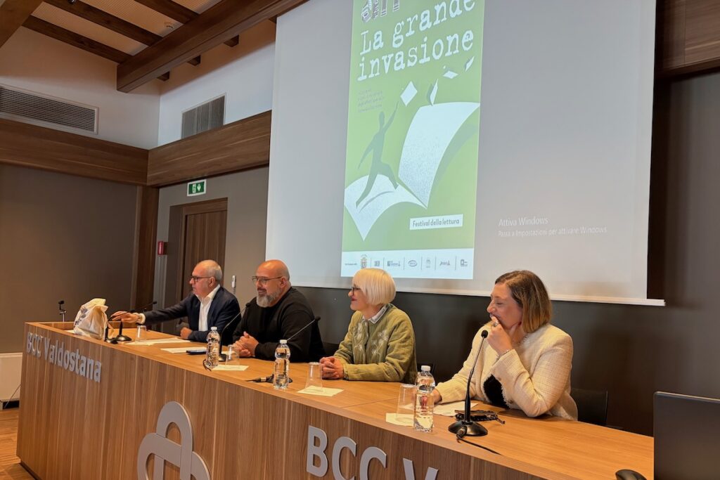 La presentazione della terza edizione de La grande invasione ad Aosta