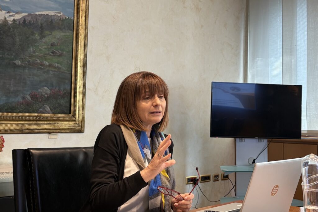 La difensora civica Adele Squillaci