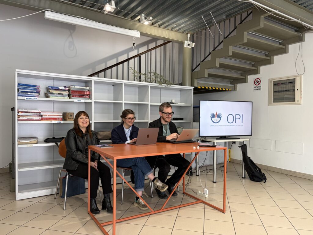 Da dx Michele Tranquilli, Paola Ascolese e Rossana Olzer