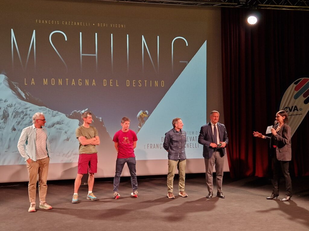Kimshung proiezione del film al Billia