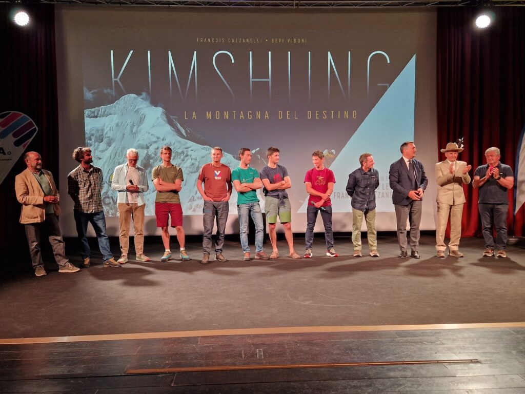 Kimshung proiezione del film al Billia