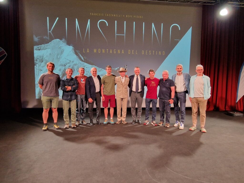 Kimshung proiezione del film al Billia