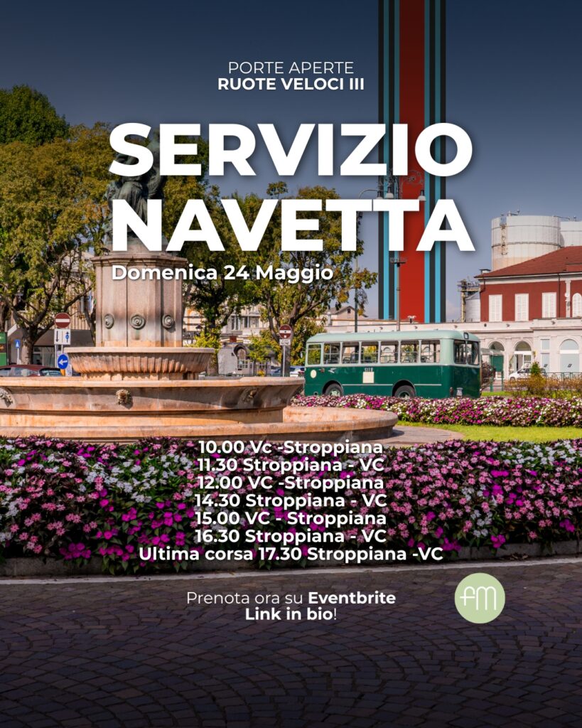Navetta da Vercelli a Stroppiana