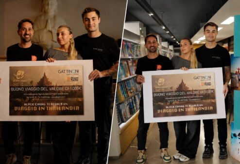 Sara ha vinto un viaggio da 1000 euro cenando da Black Chang: ora Black Chang e Gattinoni Travel Store rilanciano il concorso