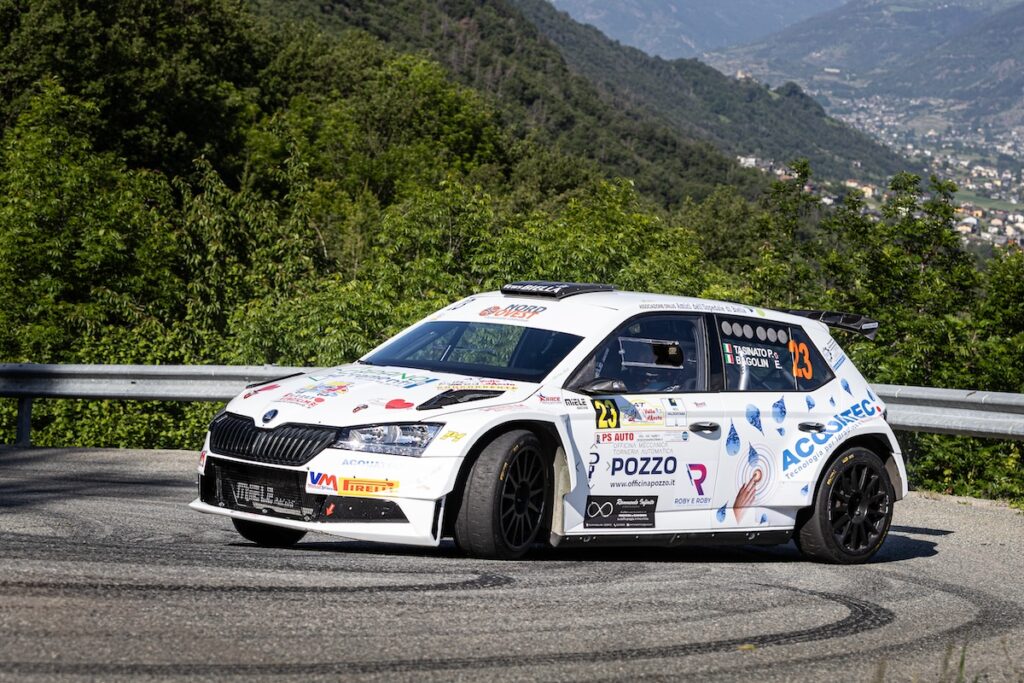 Rally VDA Shakedown Andrea Cozza