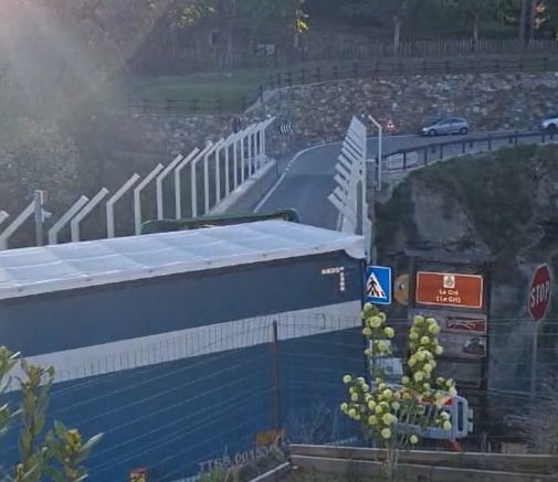 Tir Ponte di Introd. Uno degli episodi critici segnalati dal Comitato 