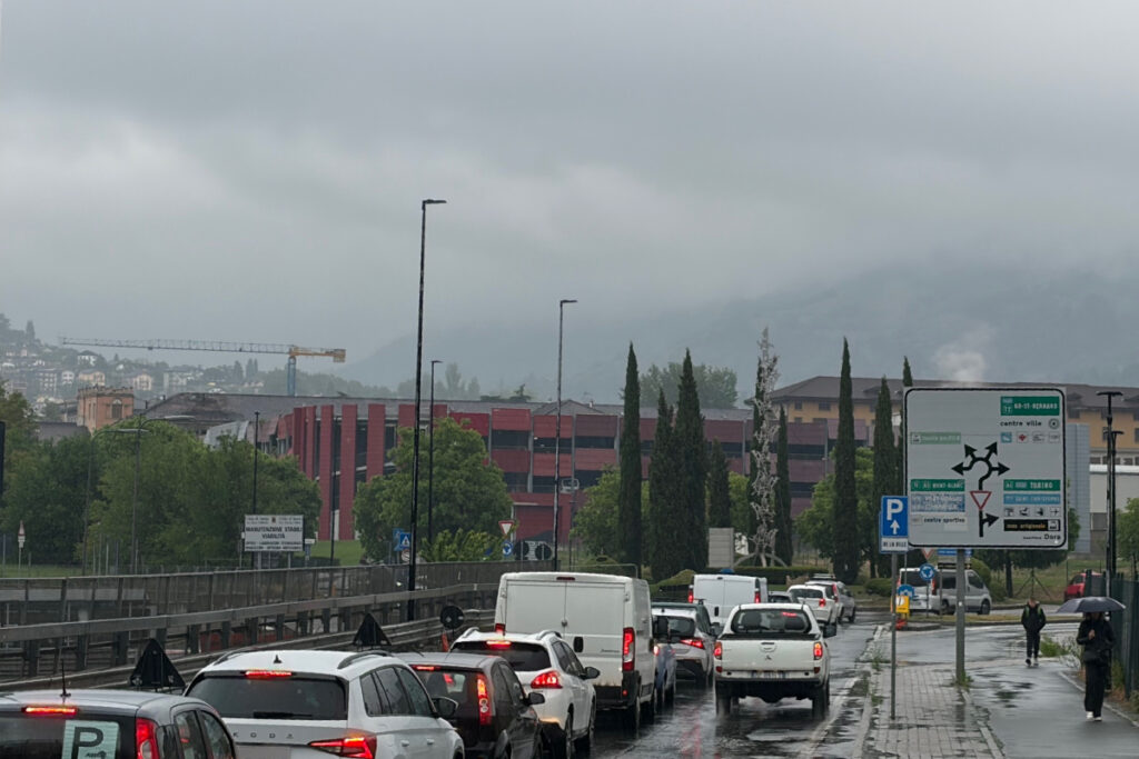 Il traffico a Pont-Suaz