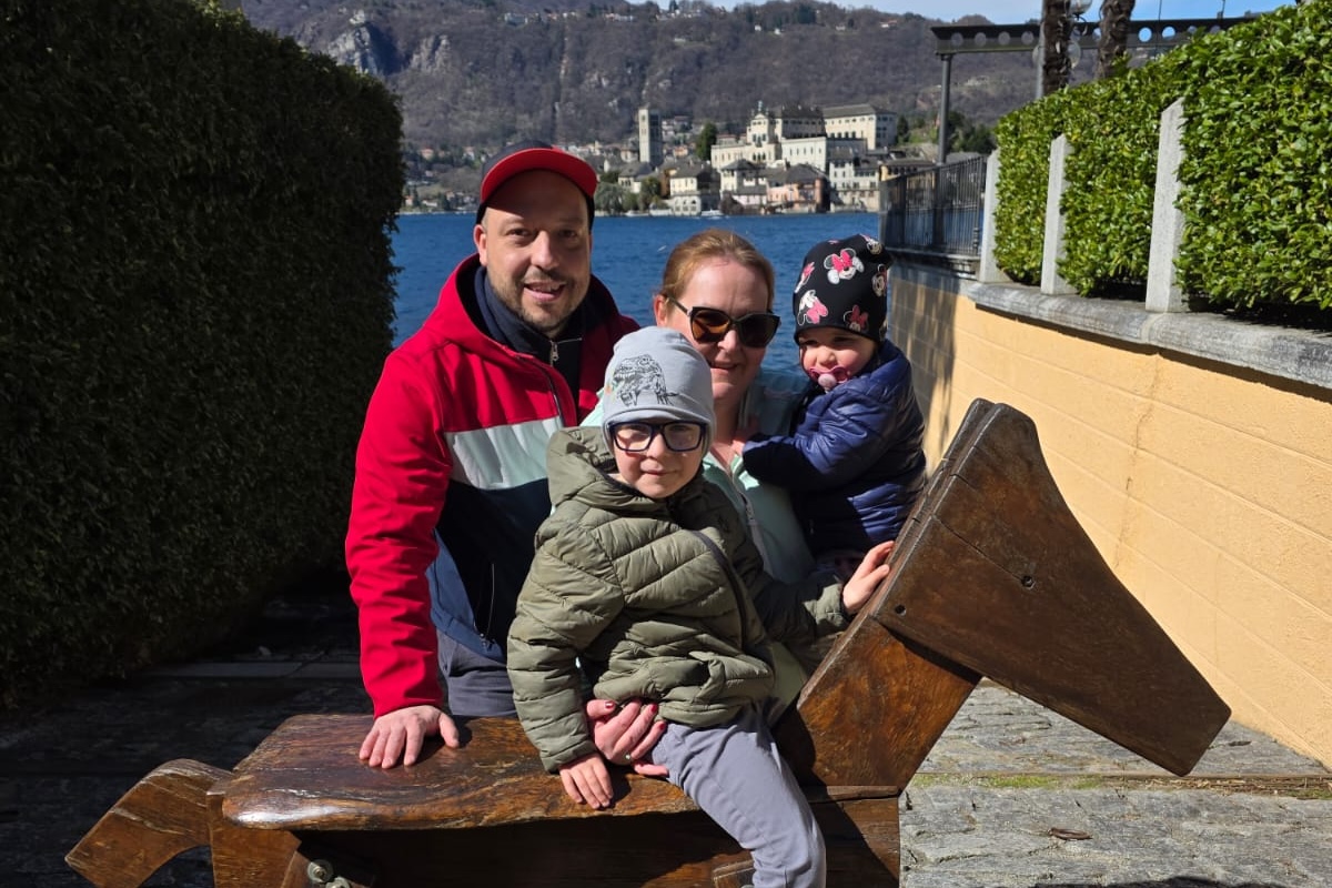 Jean Fonso e la famiglia