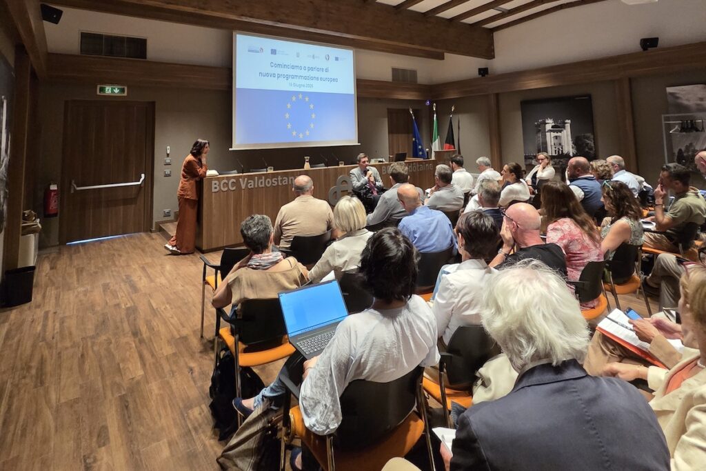 L'incontro sulla nuova programmazione europea