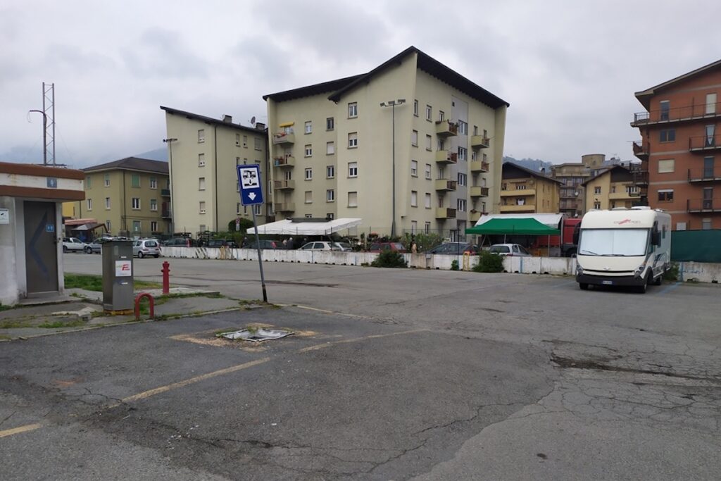L'area camper di Aosta