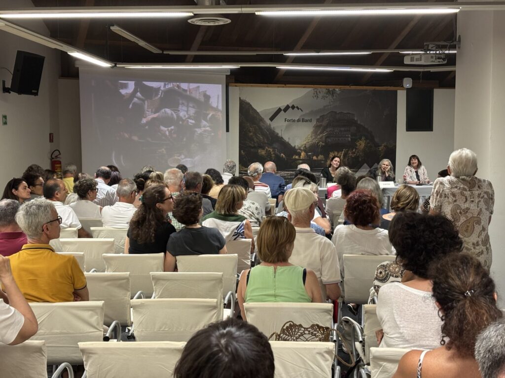 Alcuni dei presenti alla conferenza Taccuino di un mondo affamato