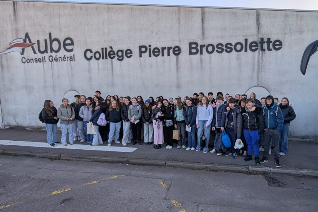 Gli studenti di Verrès a Aube - Istituzione Barone Verrès - Erasmus - Internazionalizzazione