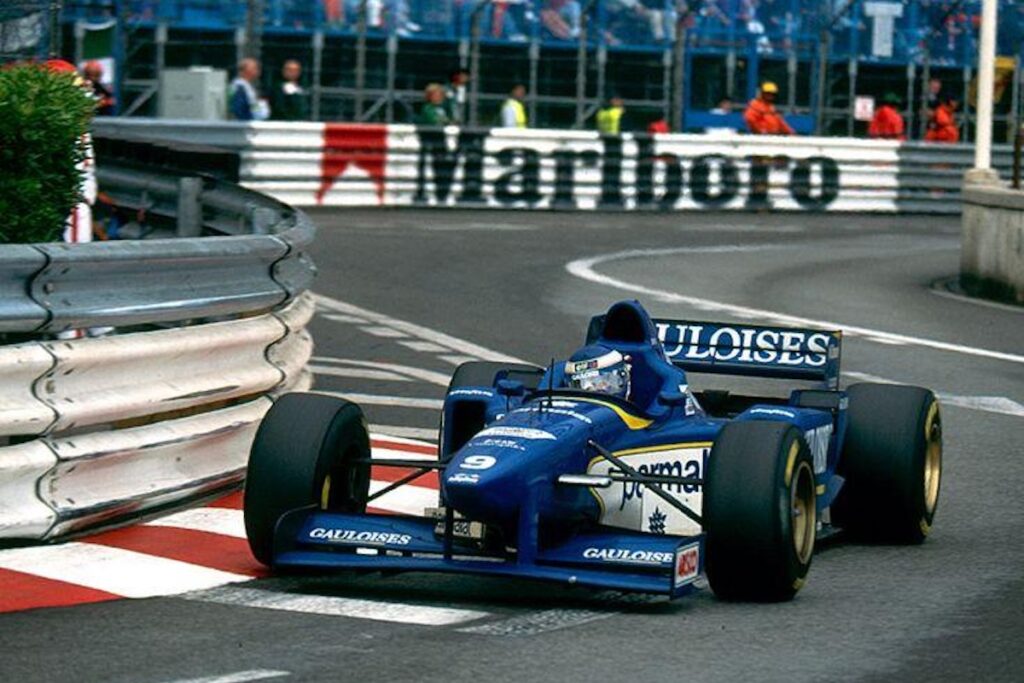 Olivier Panis al Gran Premio di Monaco del 1996