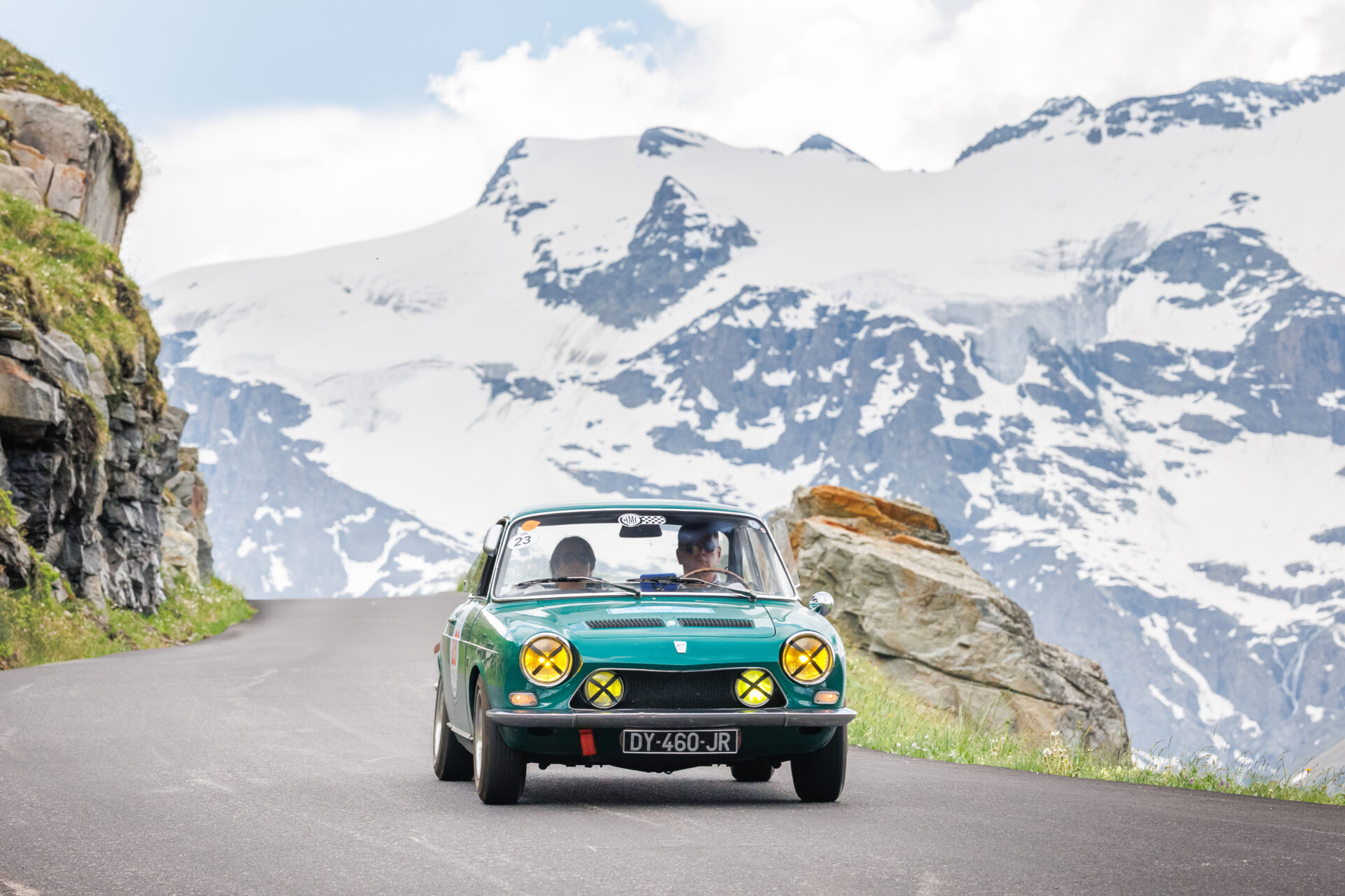 Coupe des Alpes auto d'epoca