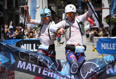 Gli slovacchi Štulrajter e Weiss fanno loro la 70 km del Cervino Matterhorn Ultra Race