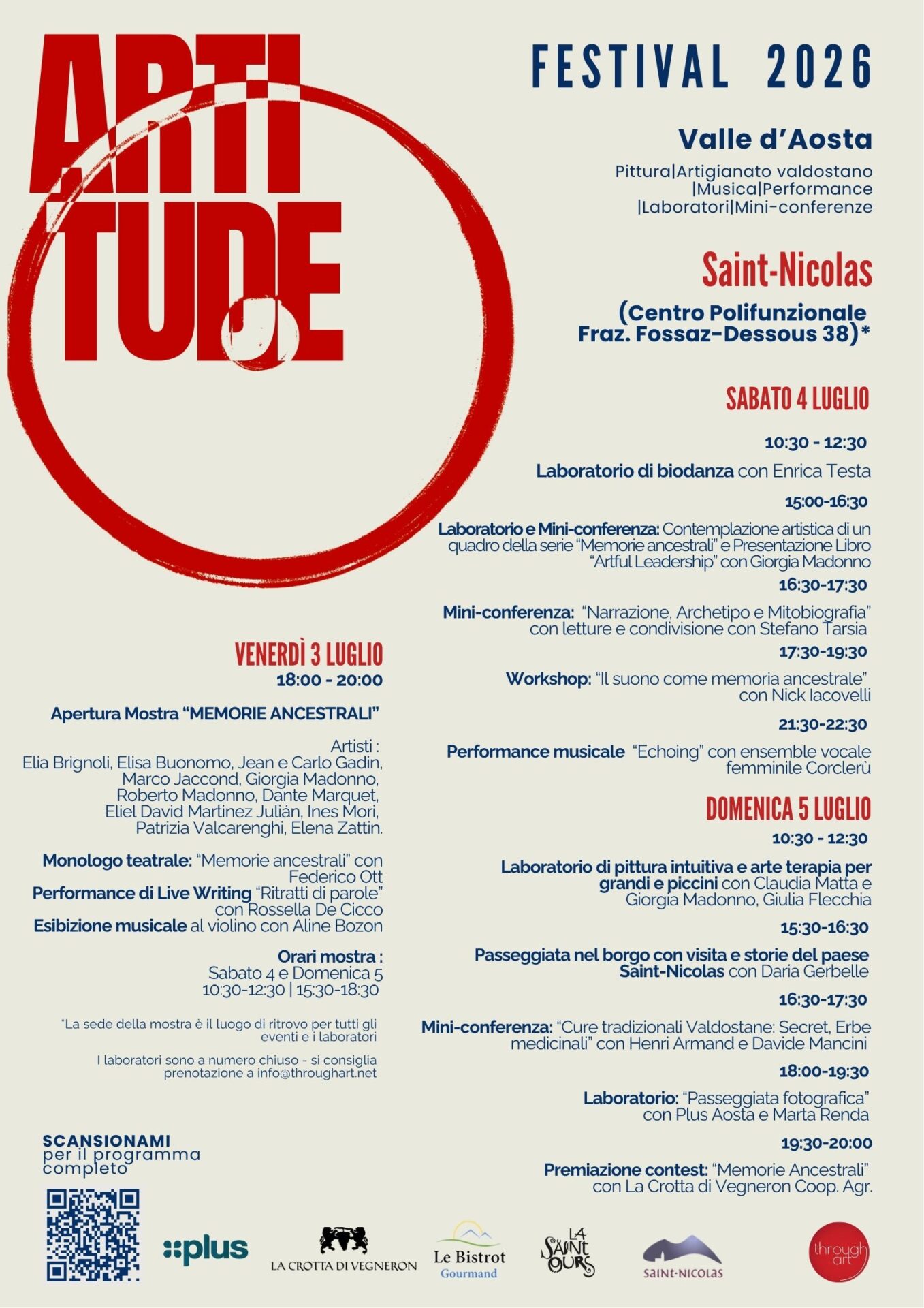 Calendario Artitude