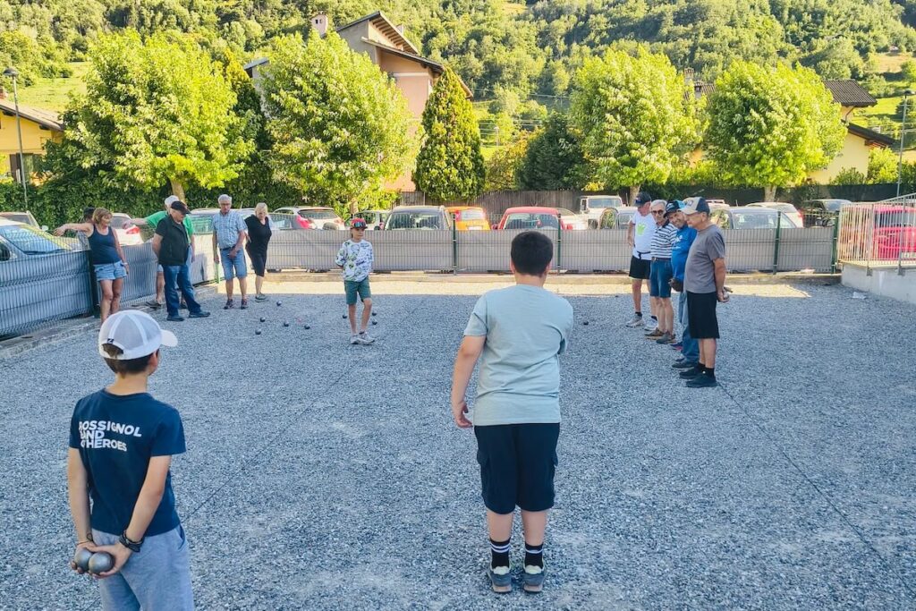 Campo pétanque Charvensod