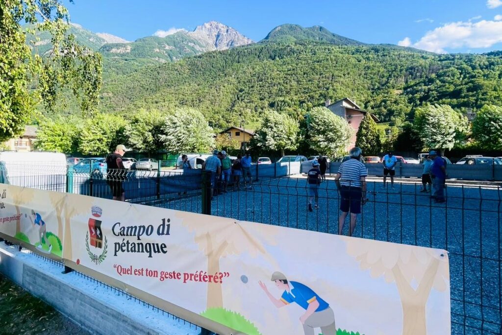 Campo pétanque Charvensod