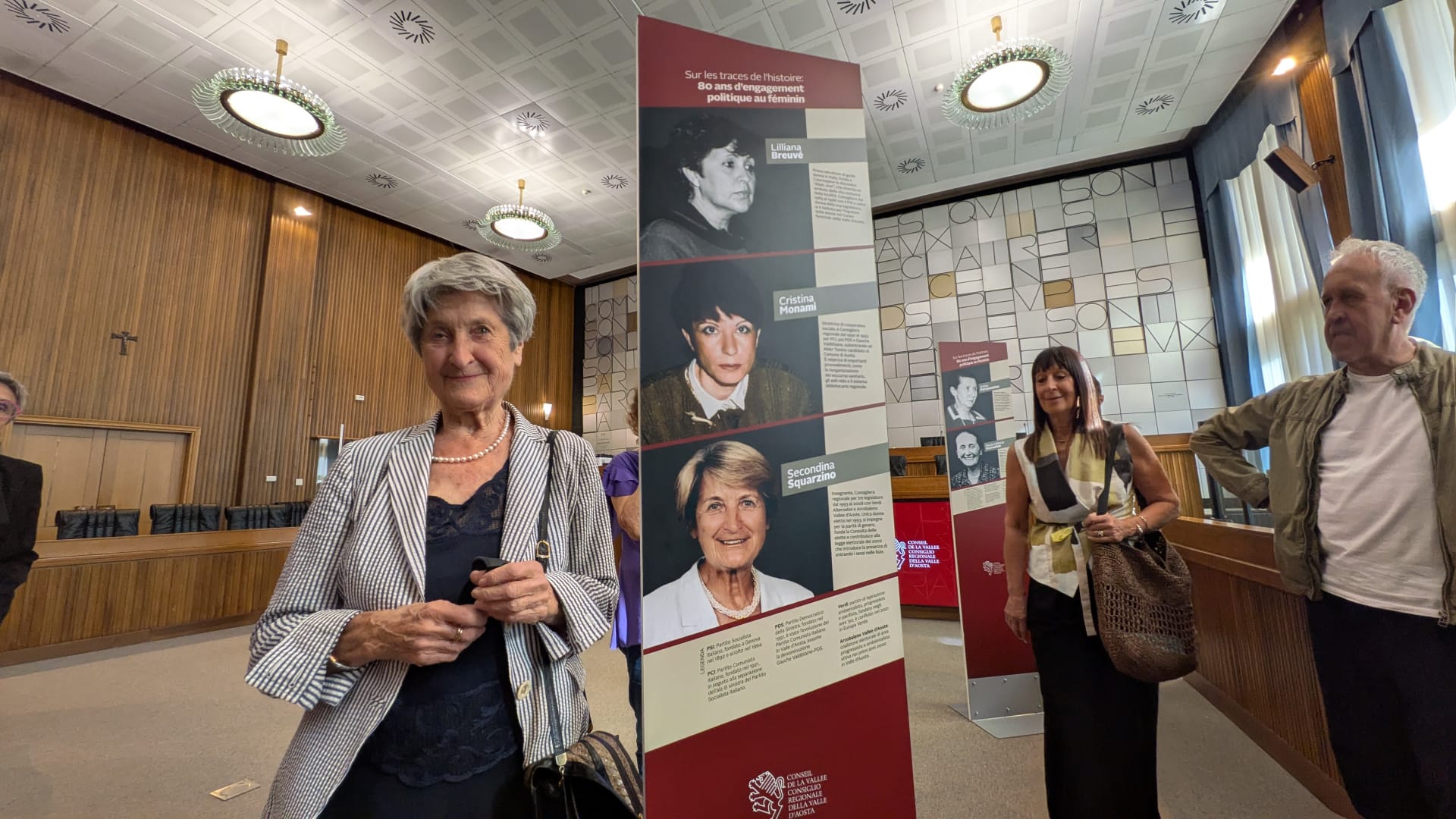 Mostra 80 anni voto donne - Dina Squarzino