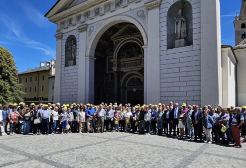 Oltre 600 i partecipanti alla Giornata interregionale dei pensionati Coldiretti ad Aosta