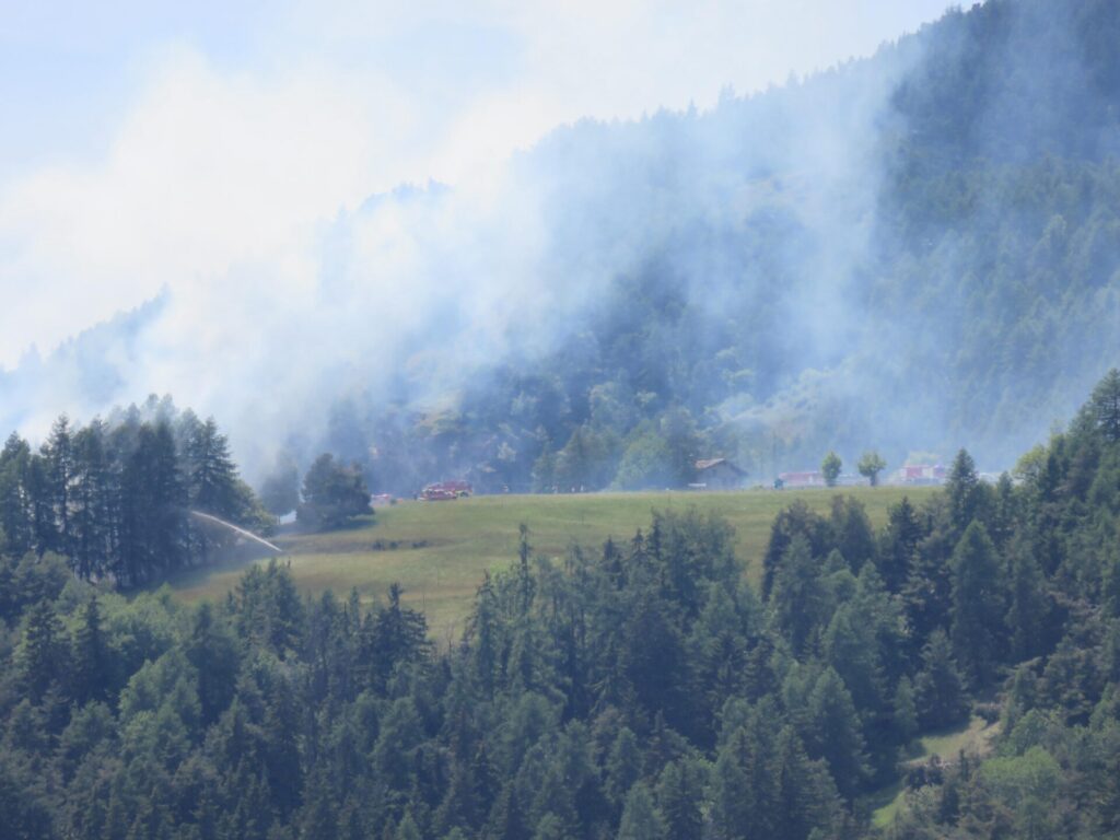 Incendio Sarre