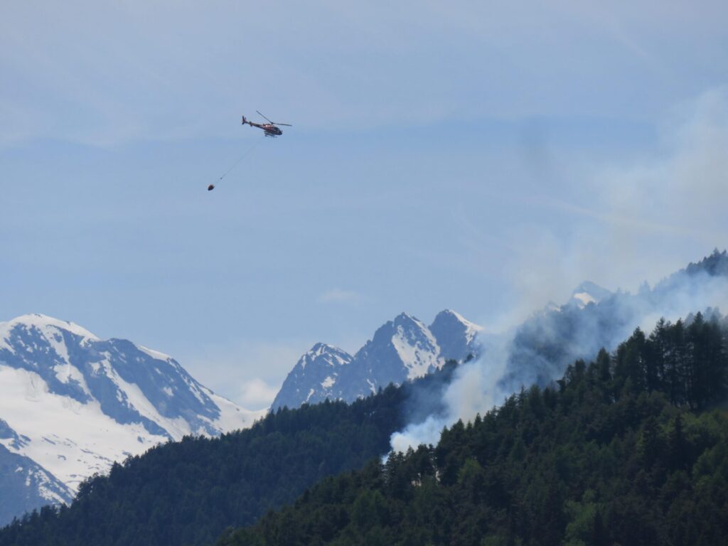 Incendio Sarre