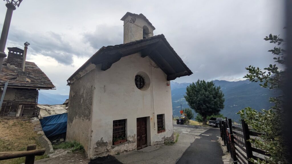 La Cappella di Bellun da cui proviene il paliotto