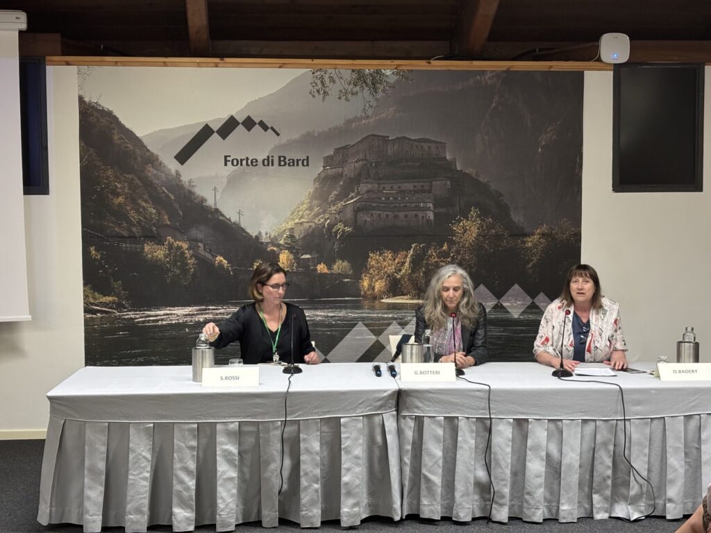 Le relatrici della conferenza Taccuino di un mondo affamato