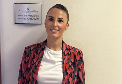 Una nuova pm ha preso servizio alla Procura di Aosta