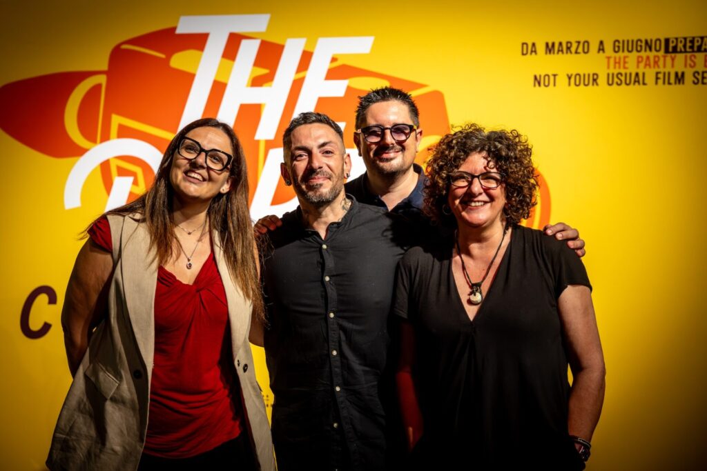 Premiazioni The Party ore Fabiola Megna Raffaele D'Anello Alessandro Stevanon e Alessandra Miletto PH Roberto Roux