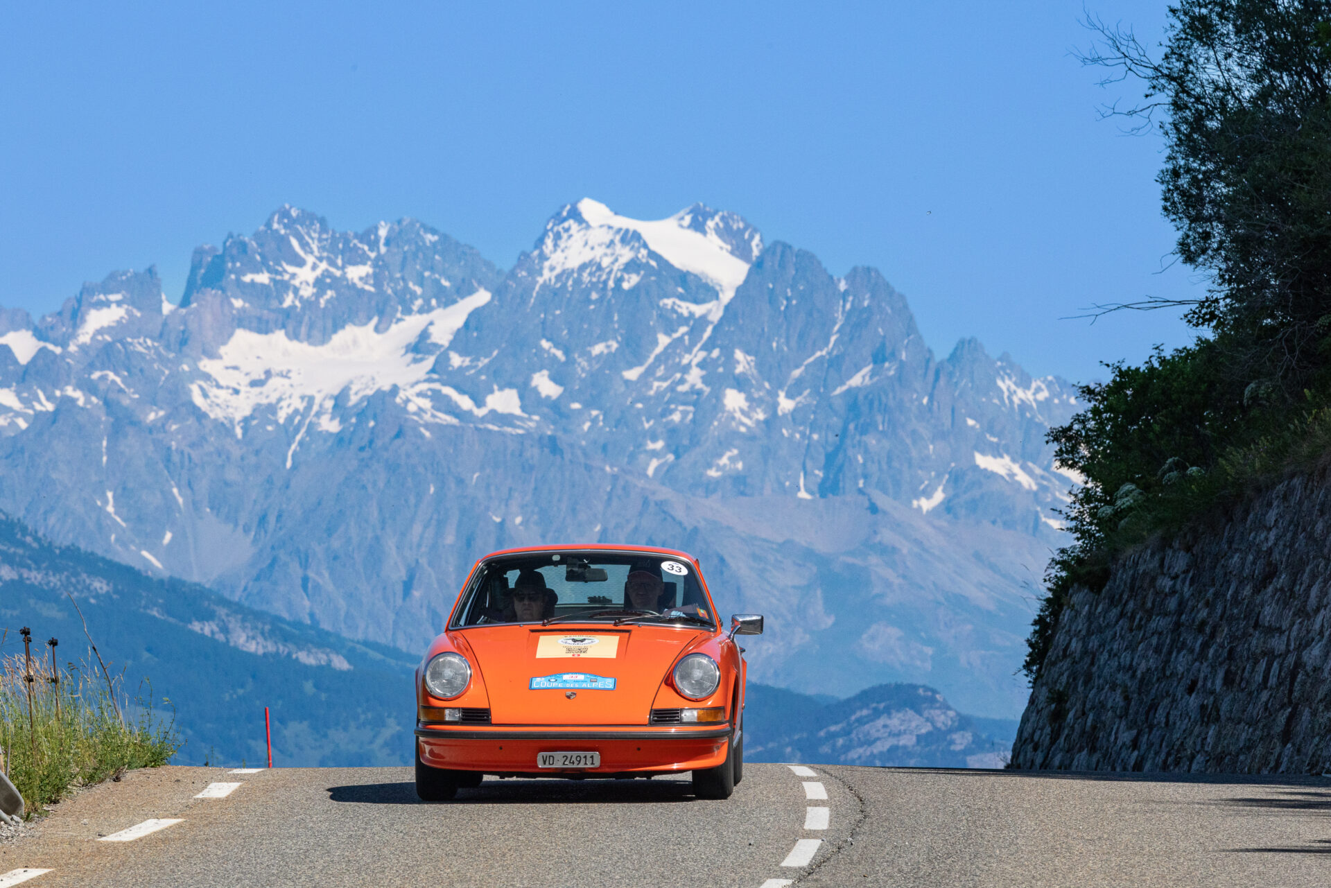 Coupe des Alpes auto d'epoca