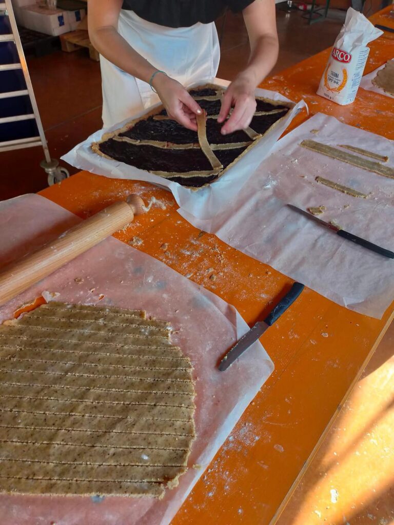 Sagra polenta Doues crostata