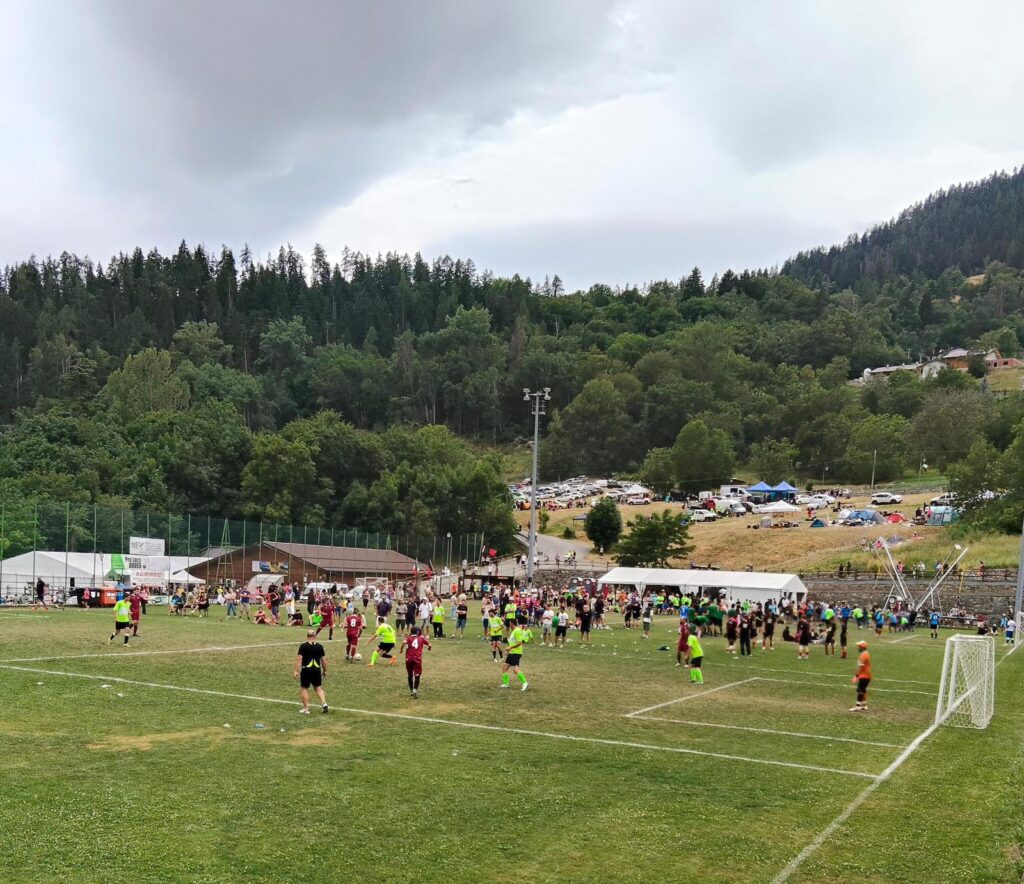 Sagra polenta Doues torneo calcio a