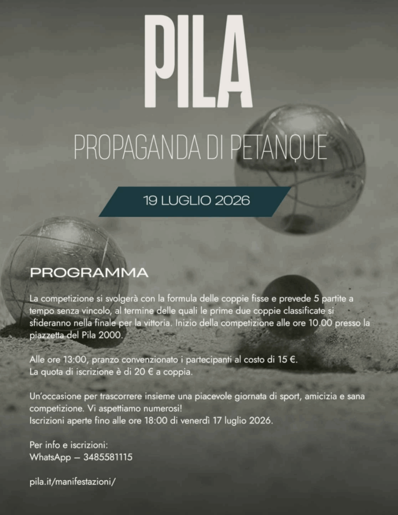 Eventi Pila