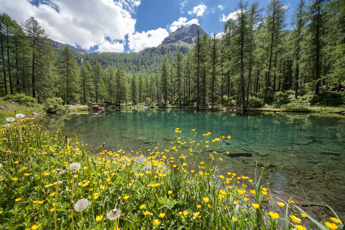 Il Lago Pellaud a Rhêmes-Notre-Dame (foto Enrico Romanzi)
