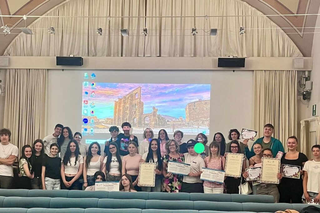 I premiati del concorso indetto da Usl e Sovrintendenza