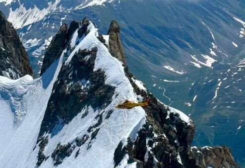 Doppio intervento del Soccorso alpino valdostano sul massiccio del Monte Bianco