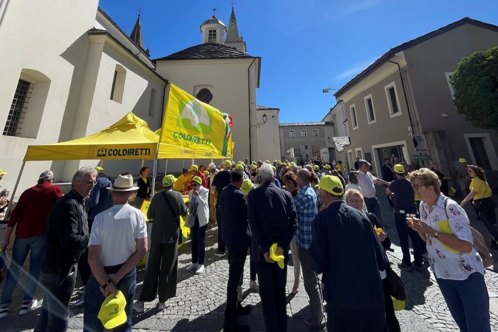 La Giornata interregionale dei pensionati Coldiretti ad Aosta