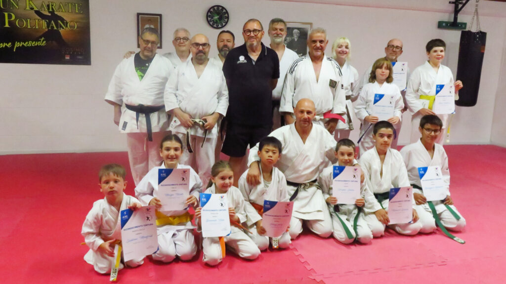 dojo kun karate bruno politano esami