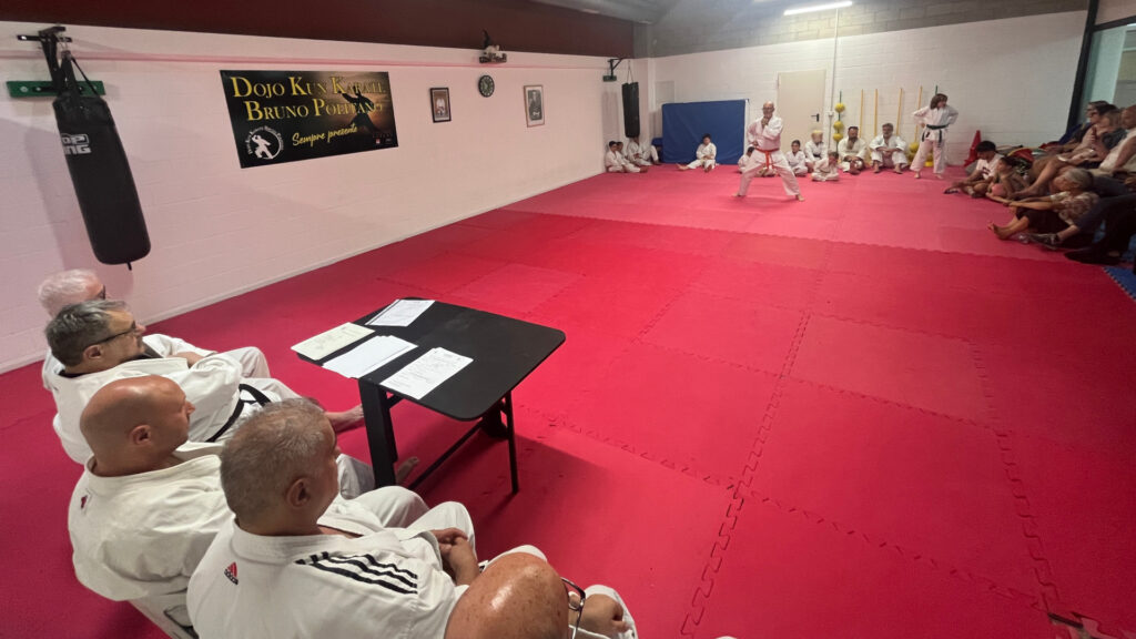 dojo kun karate bruno politano esami