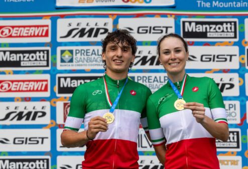 Mountain bike, i valdostani più forti del caldo all’Alpago Bike Funtastic