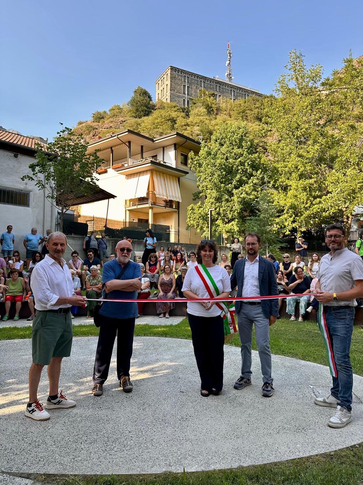 Apertura Parco della Lettura di Villa Michetti