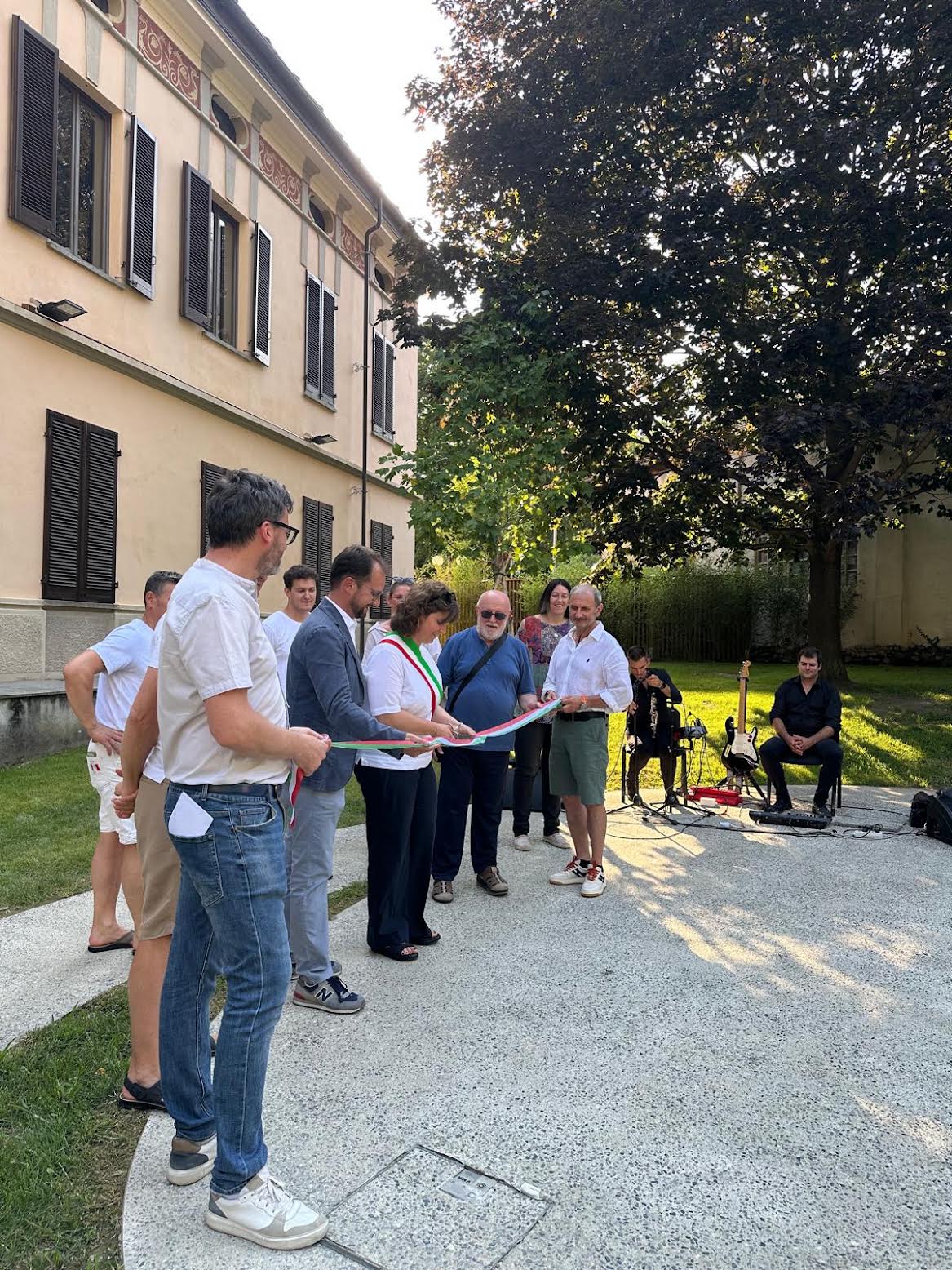 Apertura Parco della Lettura di Villa Michetti