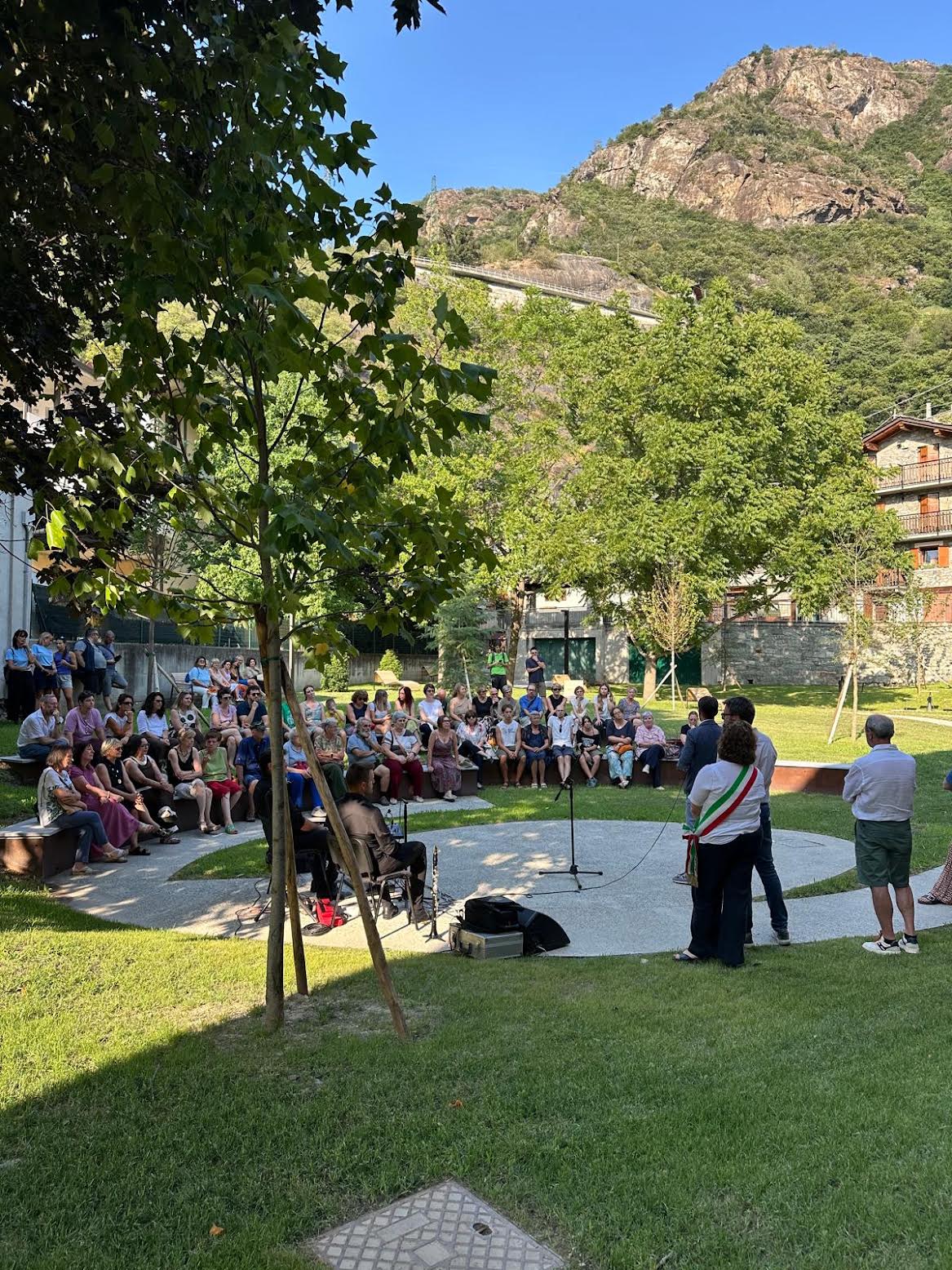 Apertura Parco della Lettura di Villa Michetti