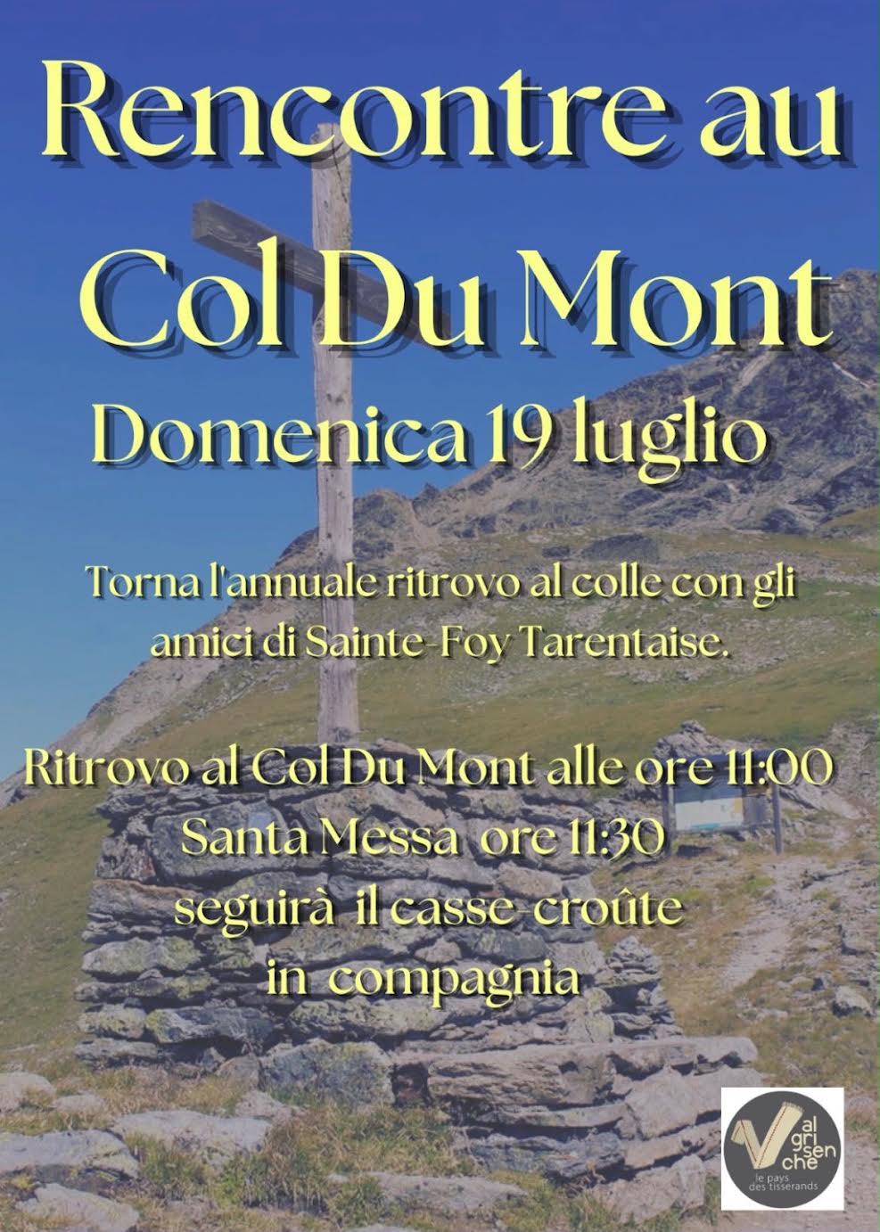 Locandina Rencontre au Col du Mont
