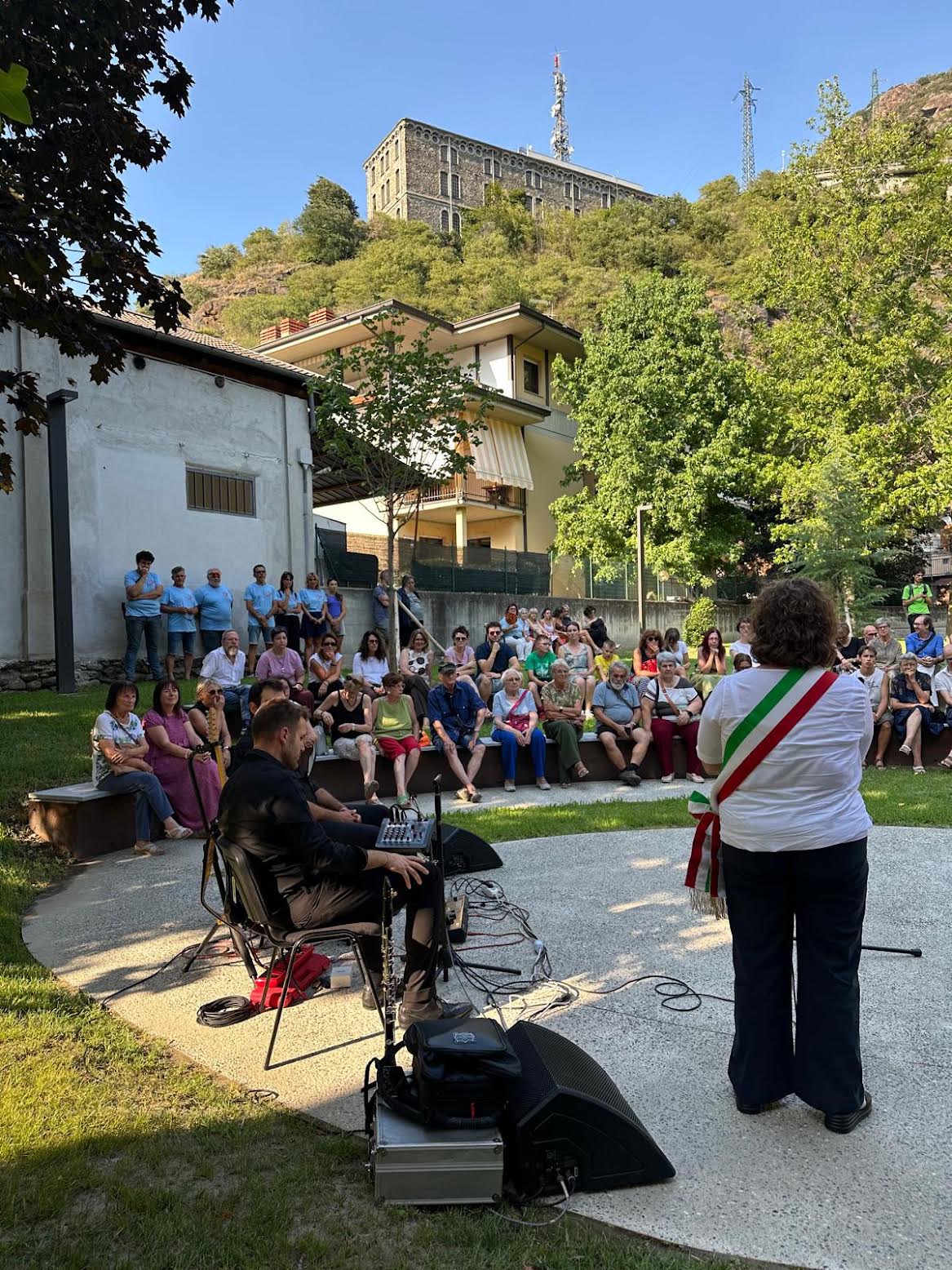 Apertura Parco della Lettura di Villa Michetti