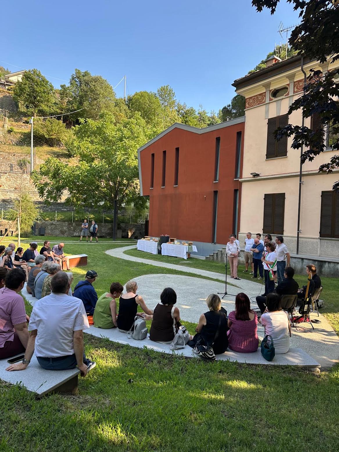 Apertura Parco della Lettura di Villa Michetti