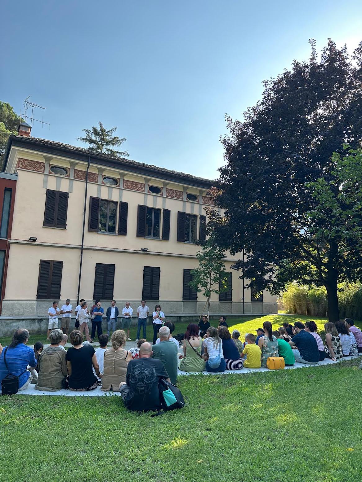 Apertura Parco della Lettura di Villa Michetti
