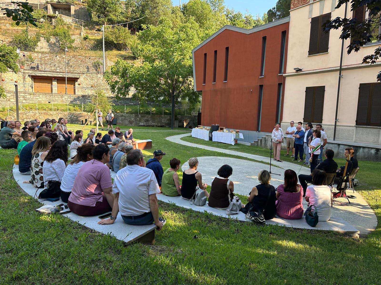 Apertura Parco della Lettura di Villa Michetti